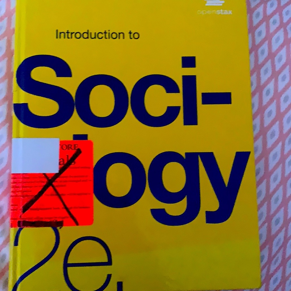 Sociology book